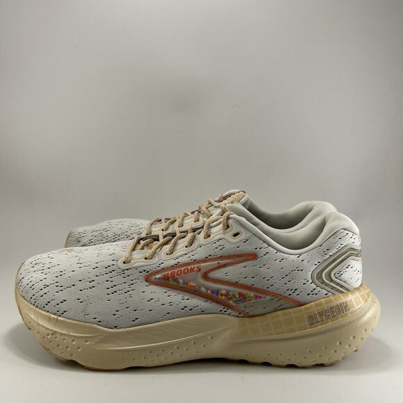 Brooks Glycerin 21 Snow Dawn Straw Ice Cream Sprinkles Mens Size 12 D Beige main image 6